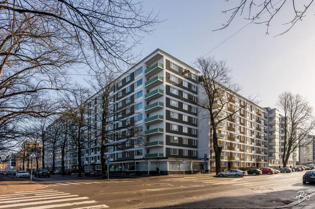 Exterior - Renovated Apartment with Balcony in Turku