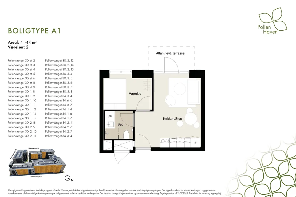 Plan - Apartment with Pets Allowed in Tilst