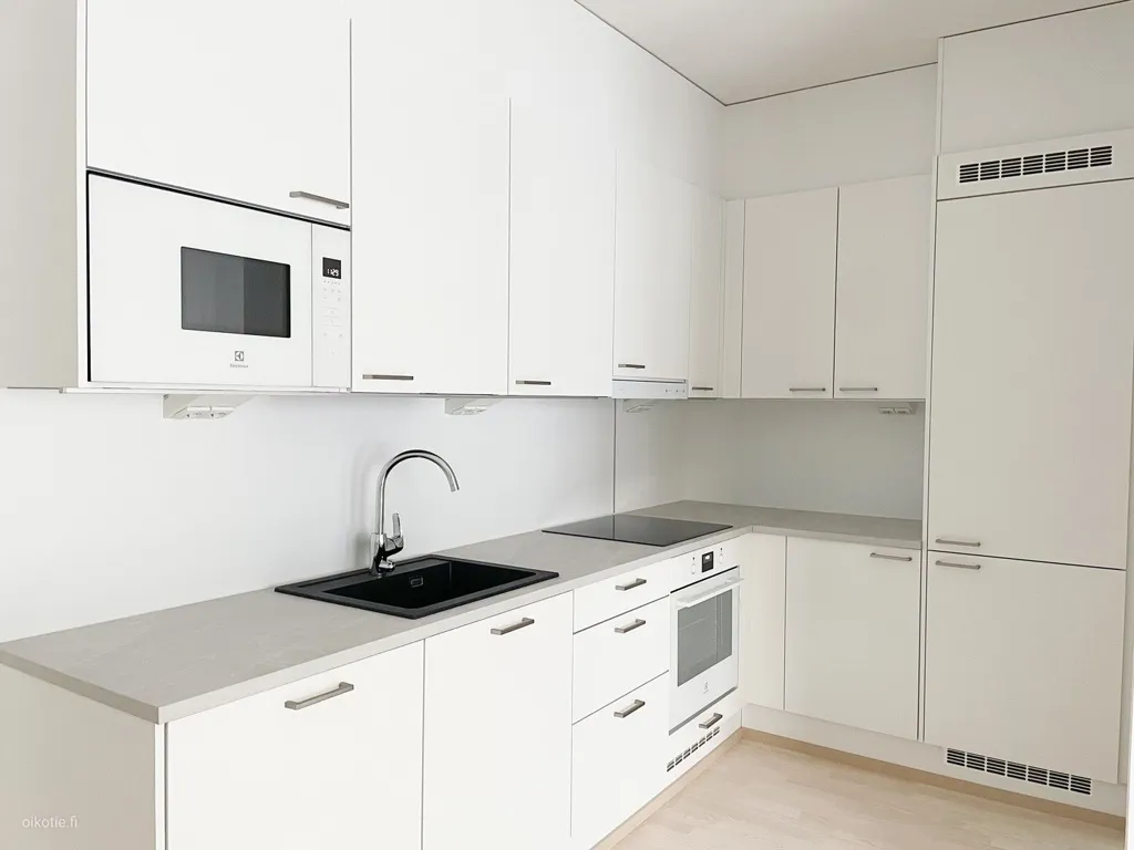 Cucina - Modern Flat with Lake View in Lahti