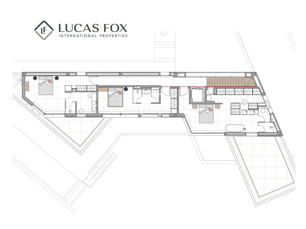 Floor Plan - Luxury Villa with Sea View in La Nucía