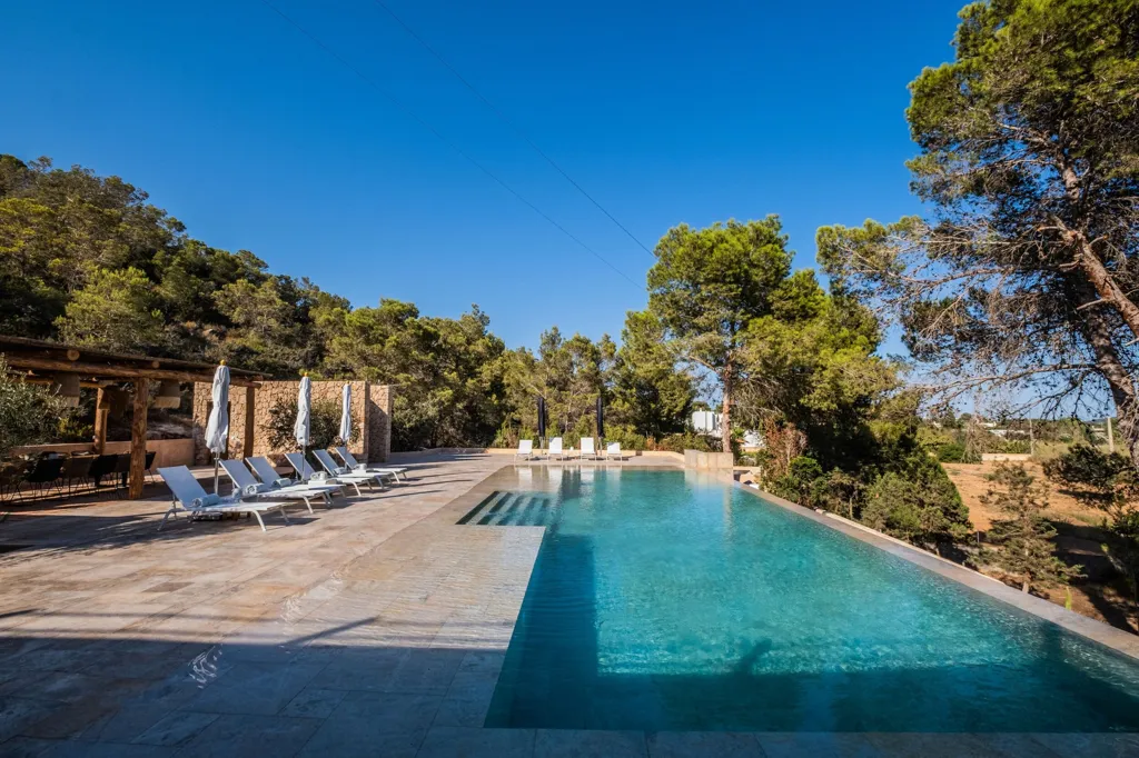 Piscine - Contemporary Villa with Sea View near Sa Caleta
