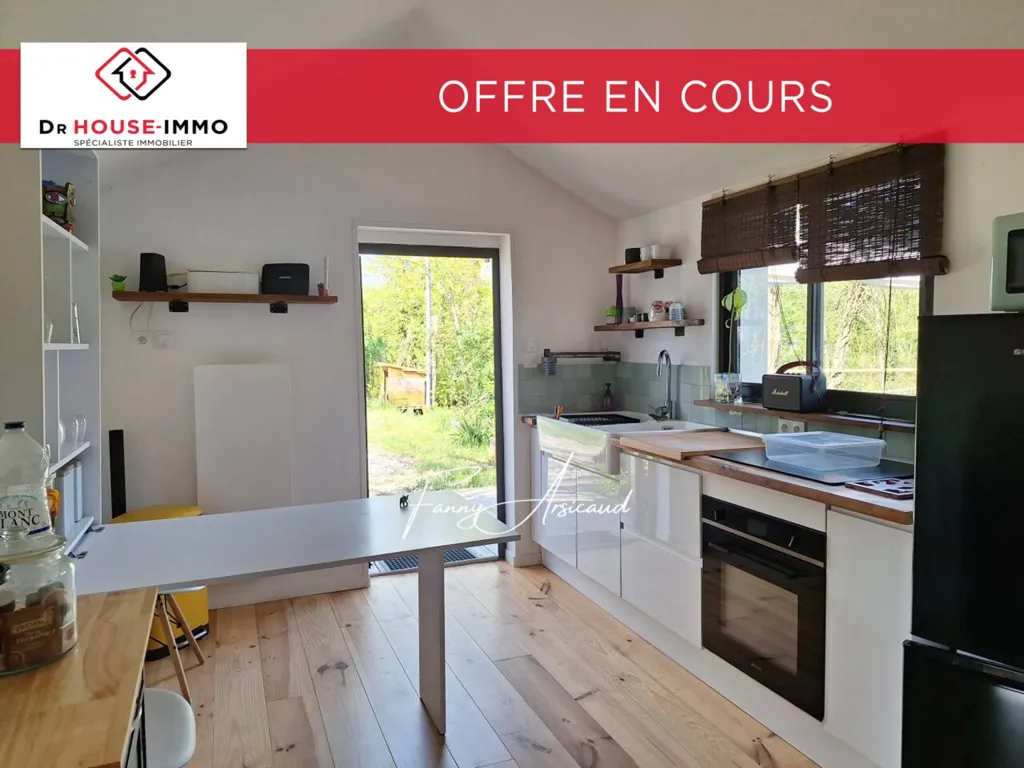 Köök - Tiny House with Canal View in L'Île-d'Elle