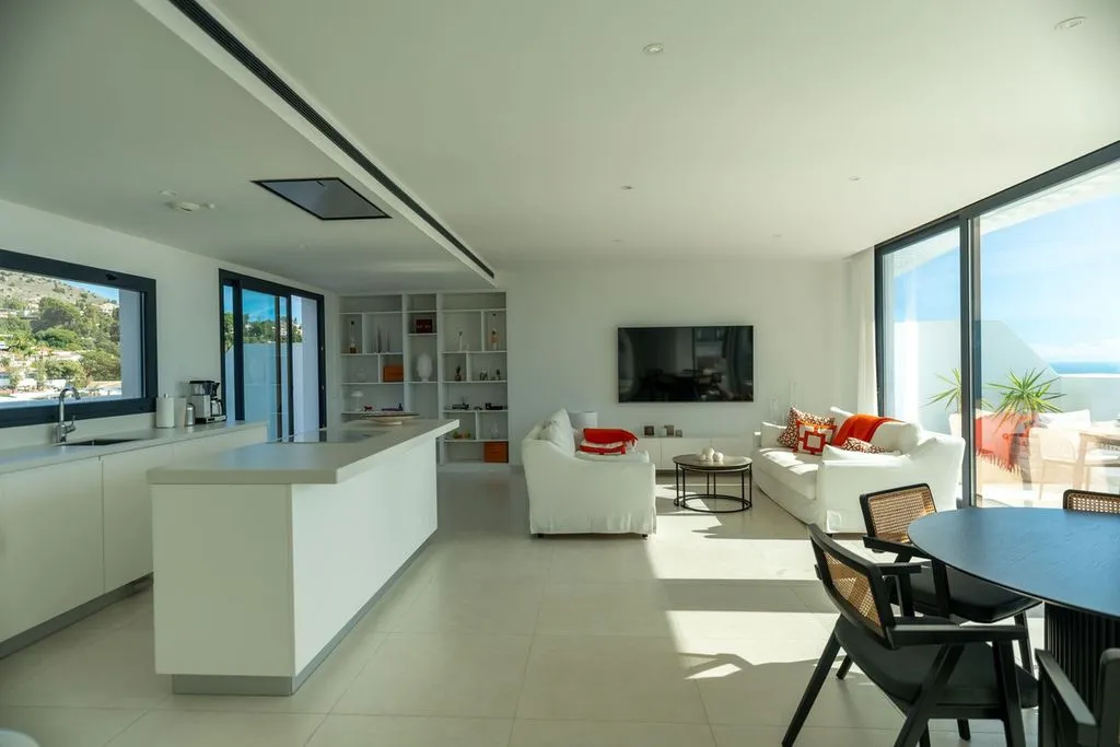 Söögituba - Luxury Penthouse with Sea Views in Fuengirola