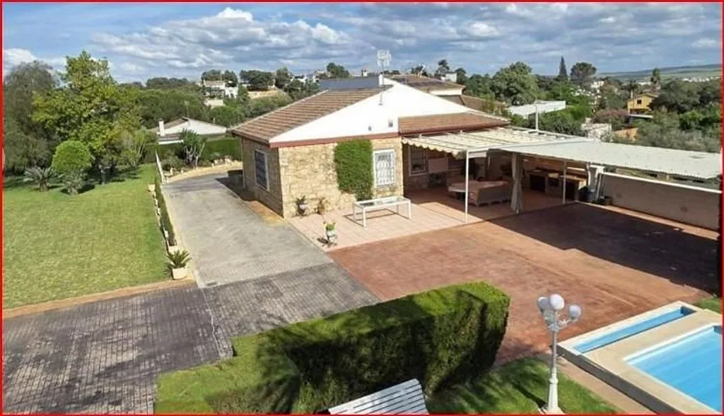 Vue aérienne - Chalet with Pool in Alcolea
