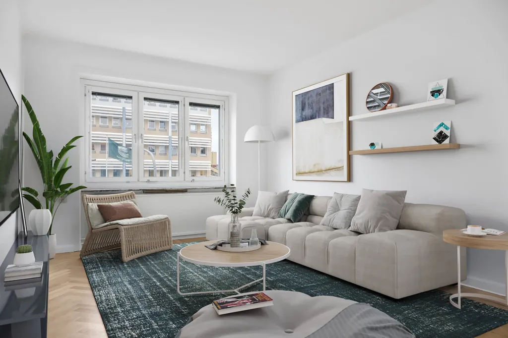 Elutuba - Modernised Flat with Balcony in Norrköping