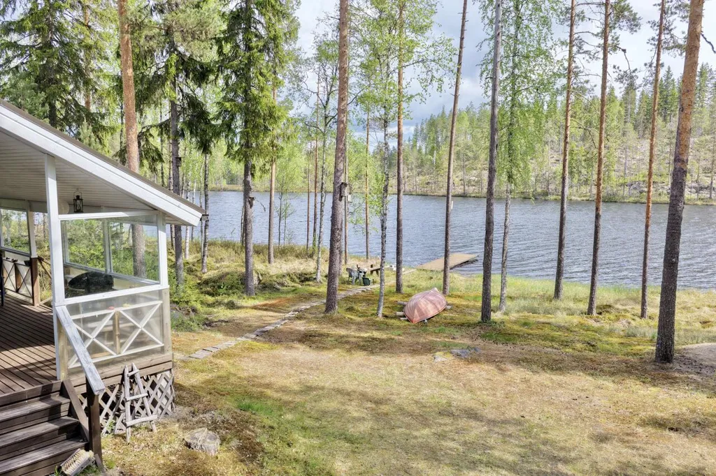 Extérieur - Cottage with Private Lakefront in Töysä