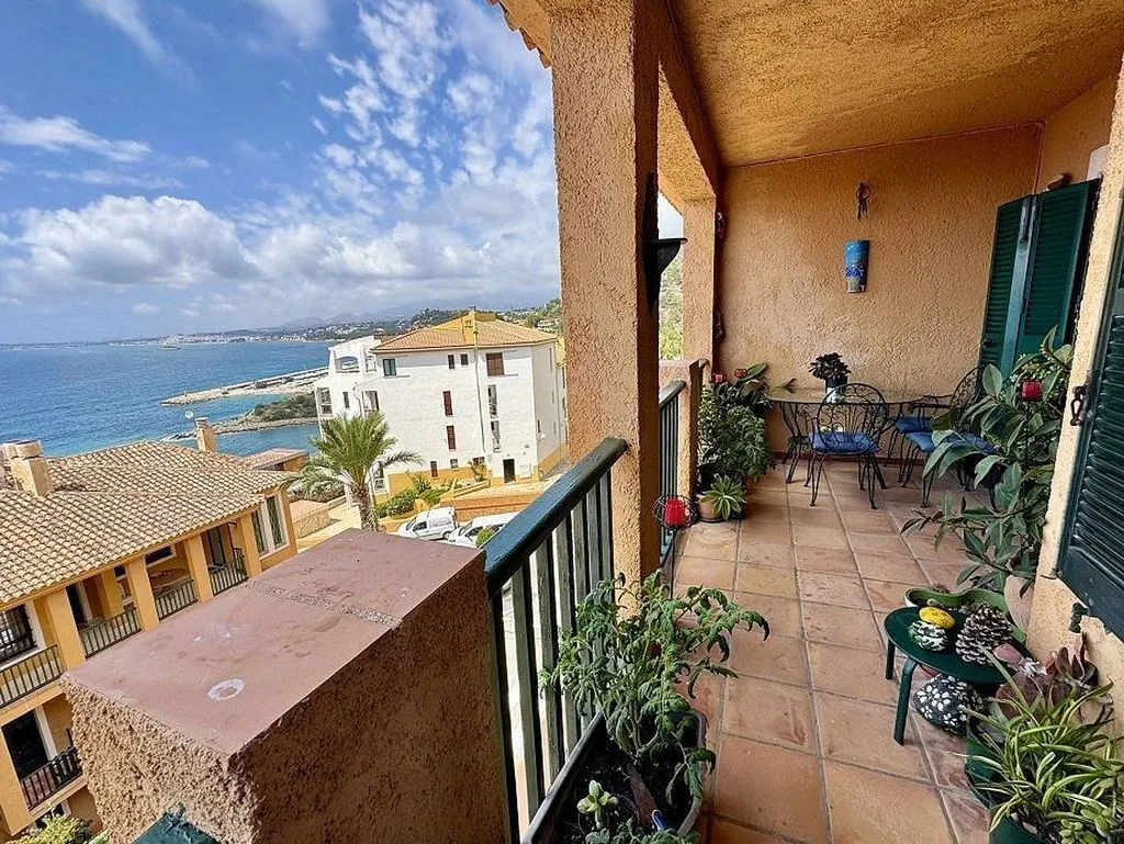 Balcon - Apartment with Pool and Sea View in Mascarat