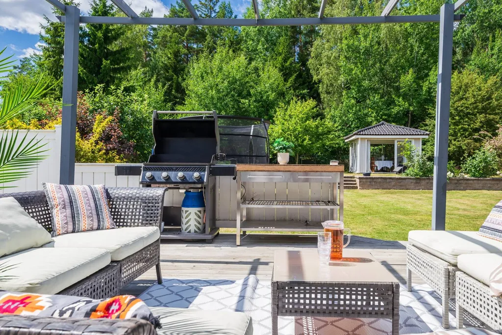 Terrasse - Spacious Villa with Garage in Österhagen