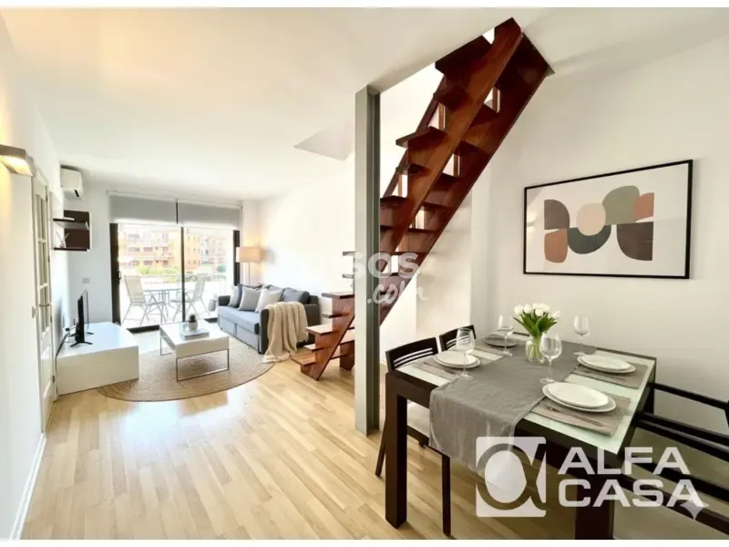 Salle à manger - Duplex Apartment with Terrace in Lloret de Mar