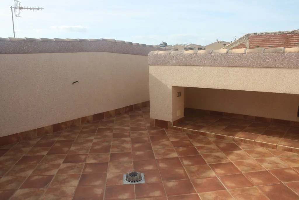 Terrace - Pareado with Private Pool in Torrevieja