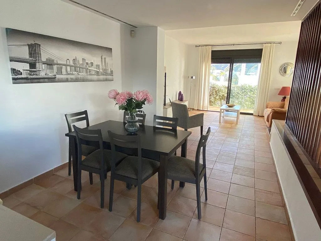 Dining Room - Semi-detached House with Pool in Macenas