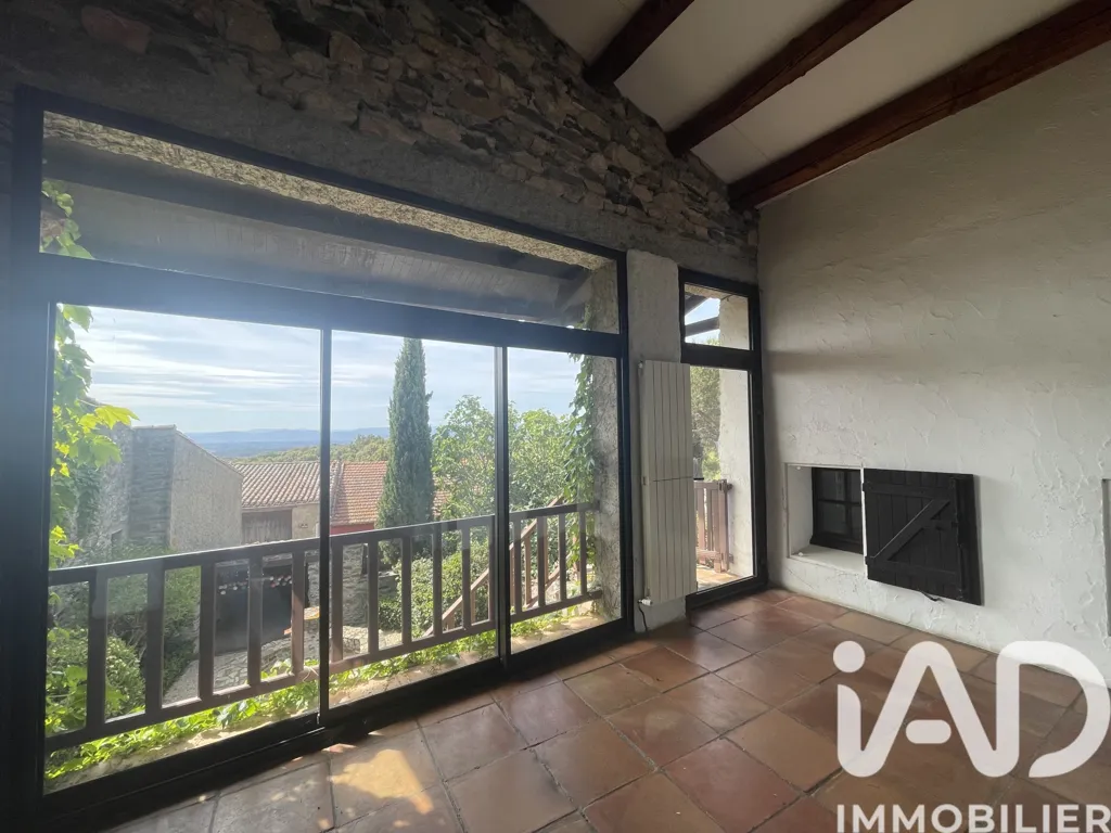 Terrass - Village House with Pyrenees View in Limousis
