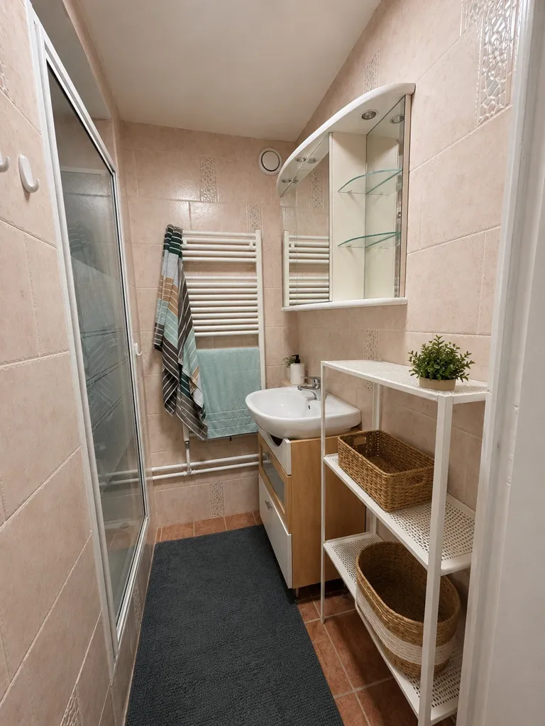Salles de bain - Spacious Apartment with Balcony in Heerlen