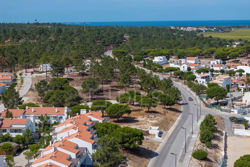 Aerial - Plot with Potential for Villa in La Reserve, Carvalhal