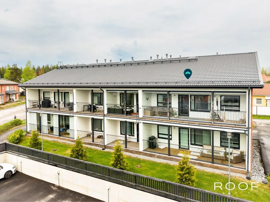 Vue aérienne - Modern Apartment with Balcony in Hyvinkää