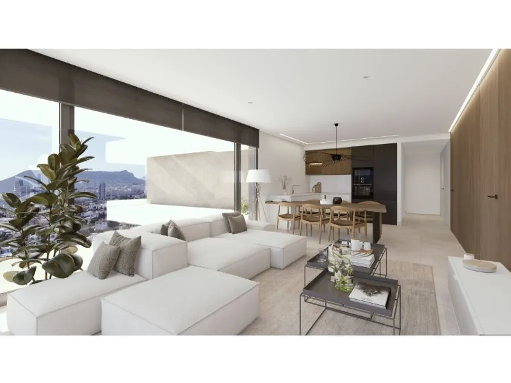 Séjour - Luxury Apartment with Pool in Calpe