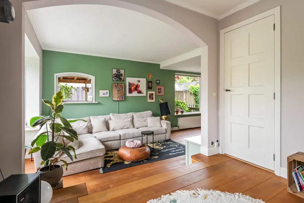 Séjour - Charming Free-Standing House with Garden View in Deil