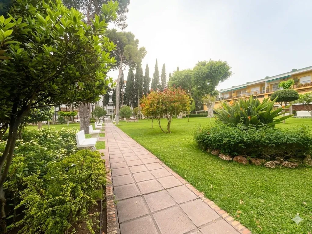 Jardin - Flat with Terrace in La Carihuela, Torremolinos