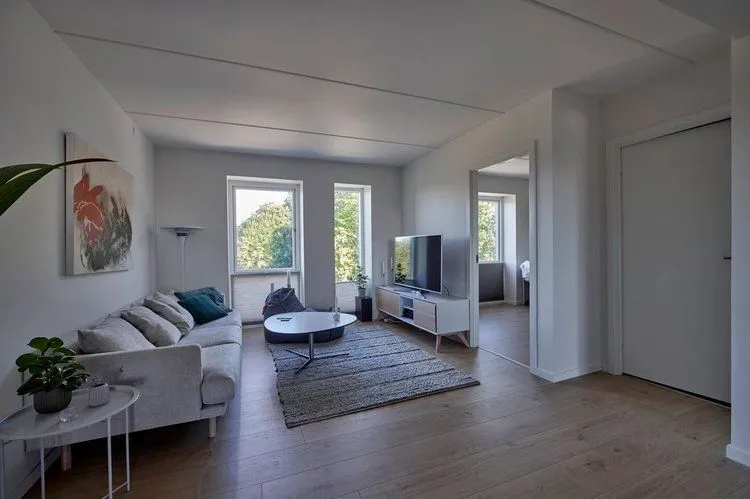 Séjour - Modern Flat with Balcony in Kolding