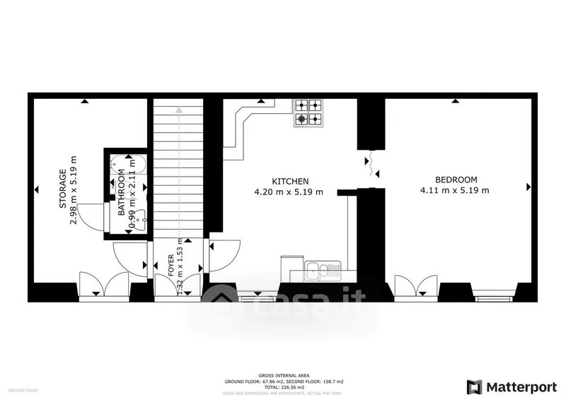 Plan - Rustic Farmhouse with Vineyard in Cessole
