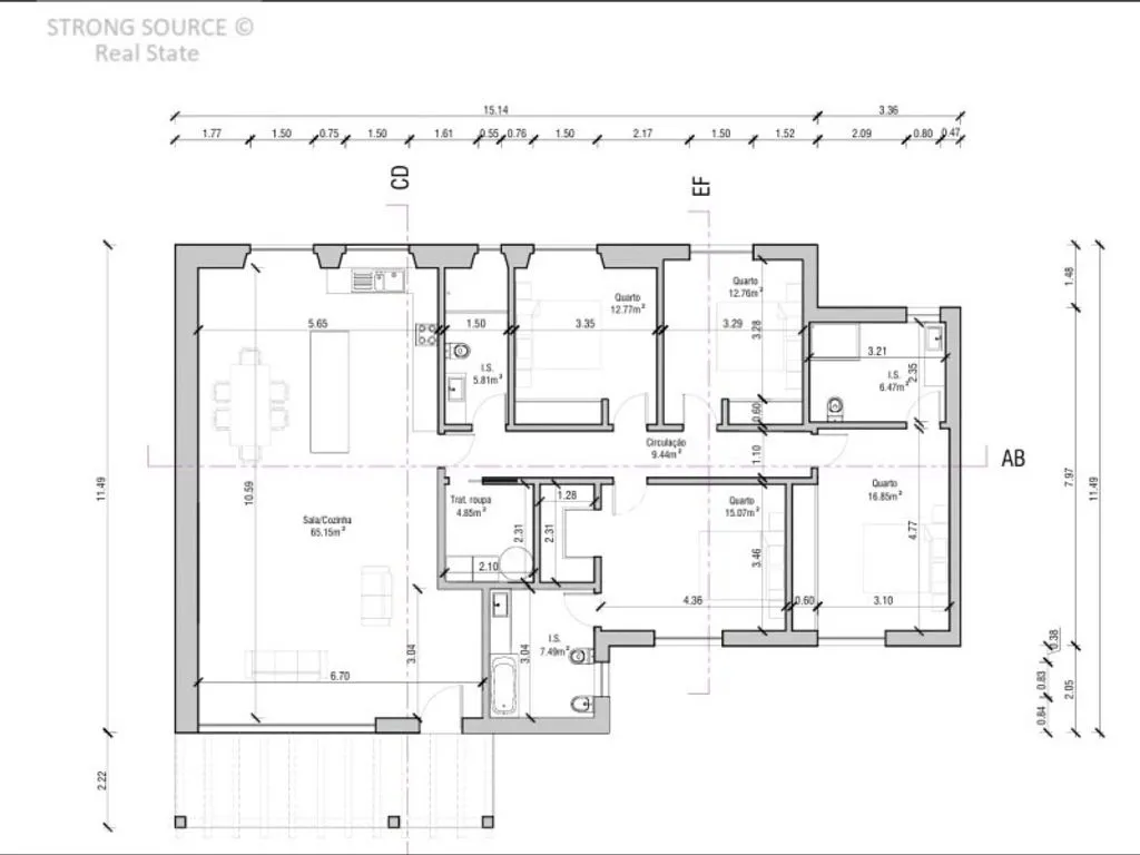Plan - Luxury Farmhouse with Pool in Ribatejo