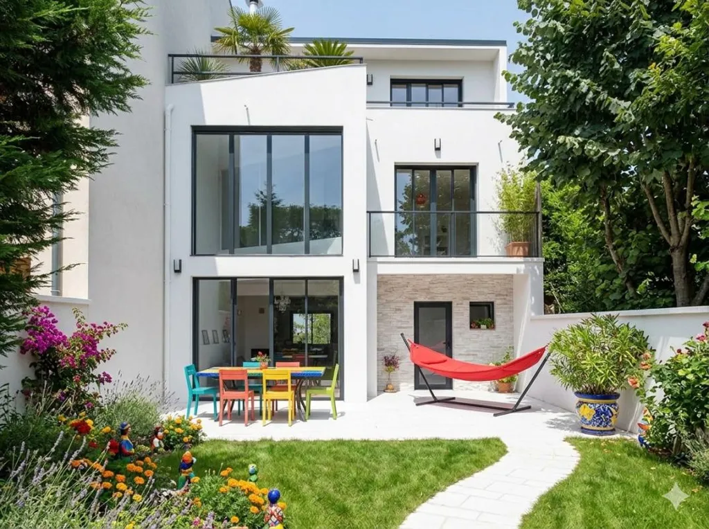 Terrass - New House with Garden near RER B, Vaujours