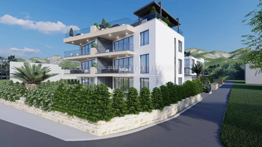 Modern Apartment with Sea View in Sukošan