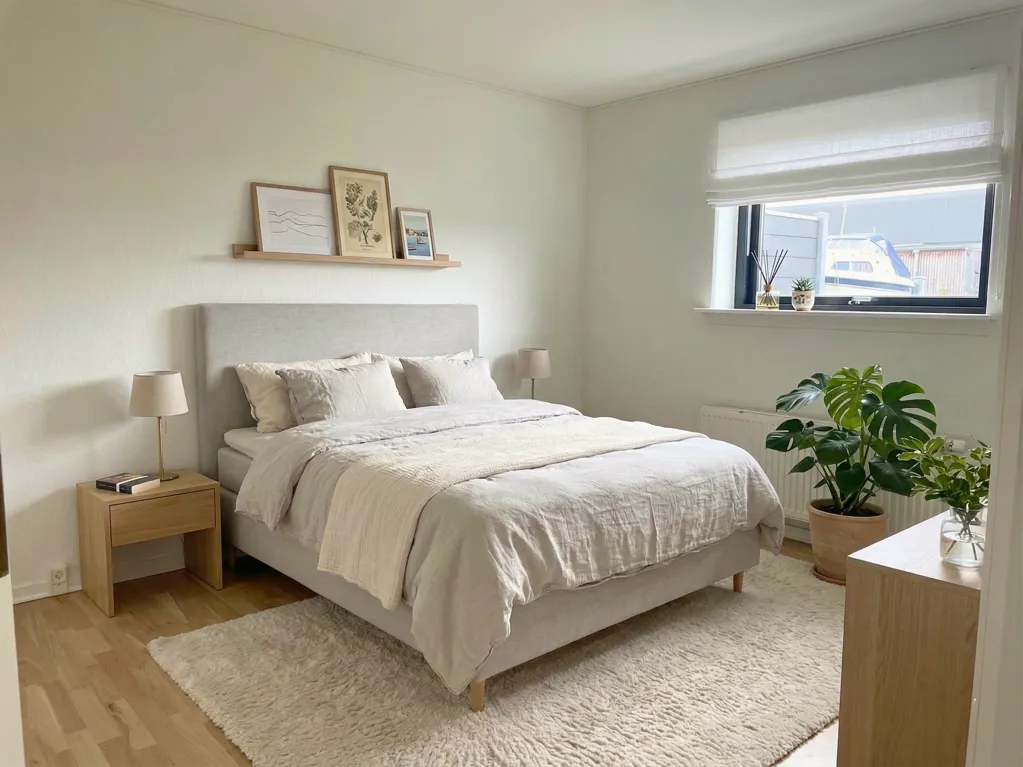 Camere da letto - Three-Bedroom Terrace House in Skrillinge
