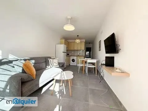 Living Room - Reformed Flat with Pool in Costa Calma