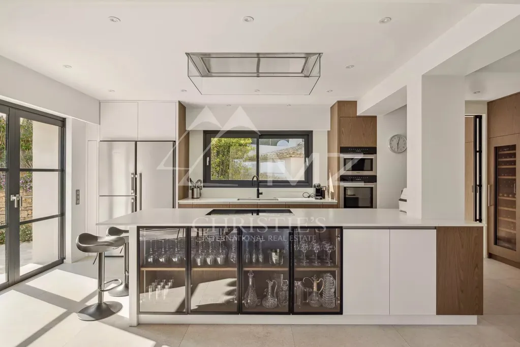 Köök - 5-Bedroom Villa with Sea View in Mougins