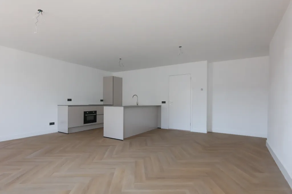 Köök - Modern Apartment with Balcony in Schinveld