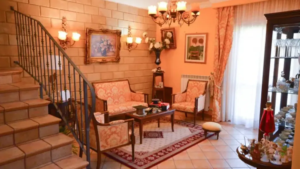 Séjour - Terraced Villa with Balcony in Rossano