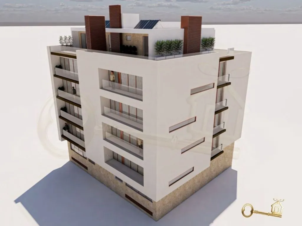 Vue aérienne - Luxury Duplex with Terrace in Montijo