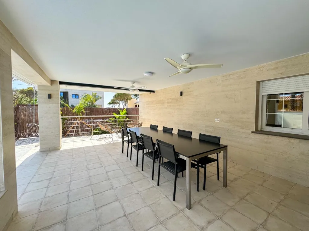 Terrace - Mediterranean Villa with Pool in Cabo Roig