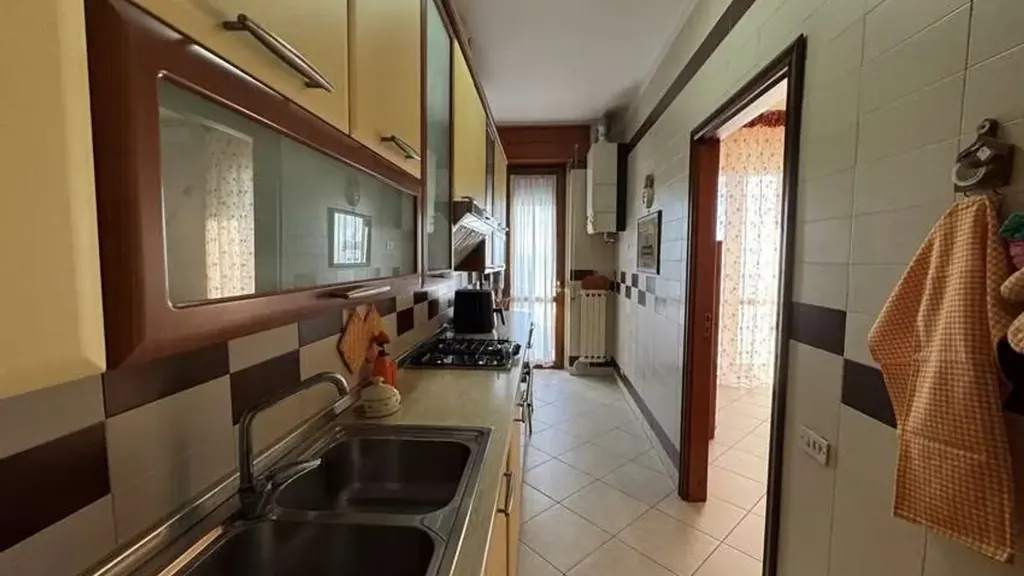 Köök - Apartment with Panoramic View in Lucera