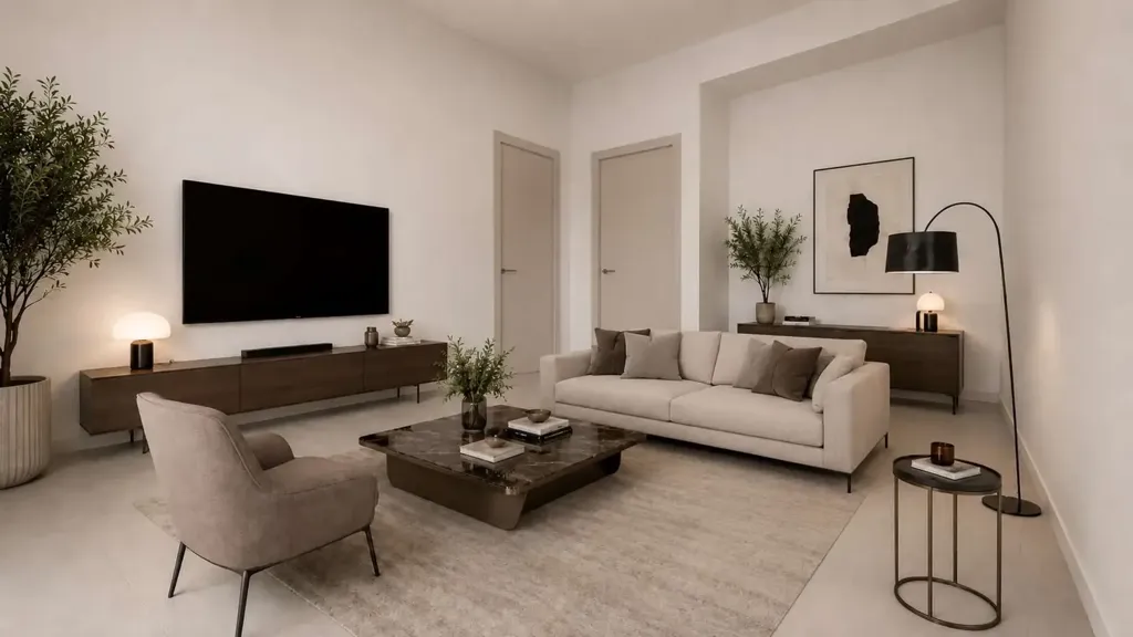 Séjour - Rustic Bilocale with Private Garden in Cagliari