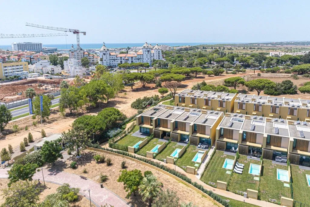 Vue aérienne - Contemporary Villa with Private Pool in Vilamoura