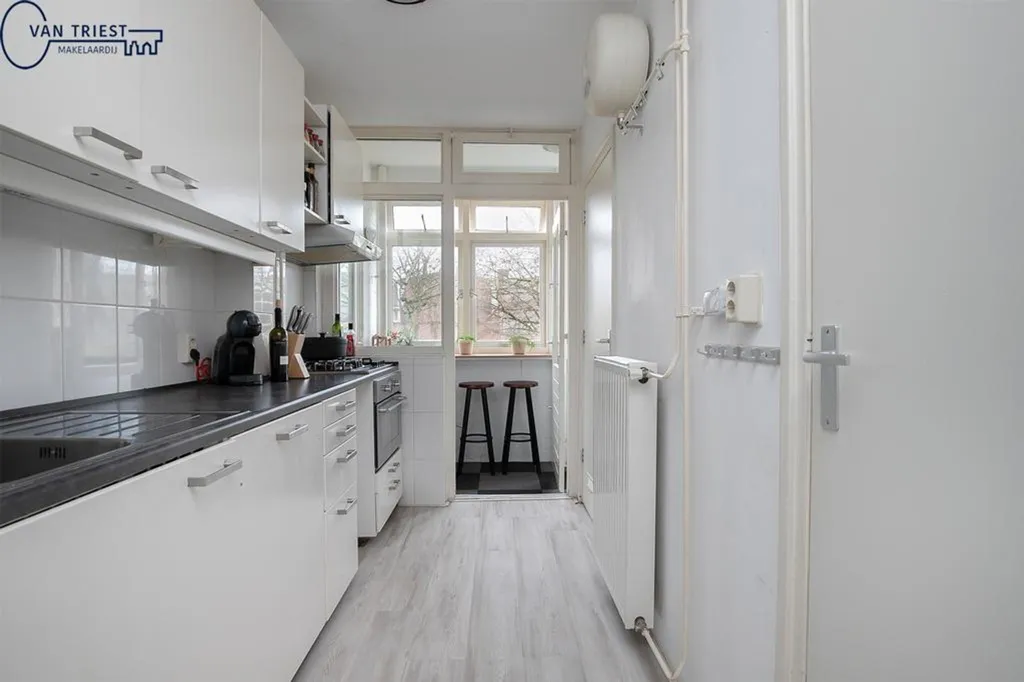 Köök - Apartment with Loggia in Amsterdam-Oost