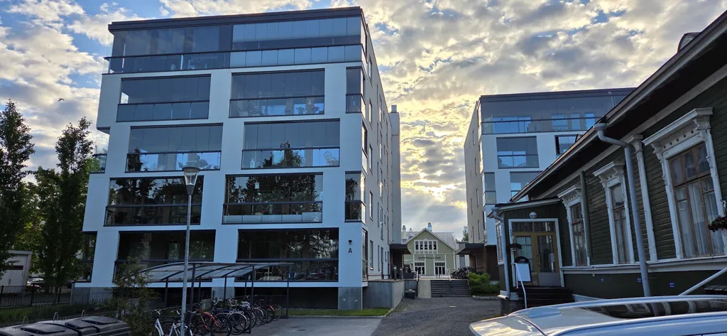 Extérieur - Modern Studio with Balcony in Joensuu City Centre