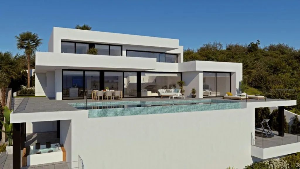 Piscine - Luxury Villa with Sea View in Benitachell