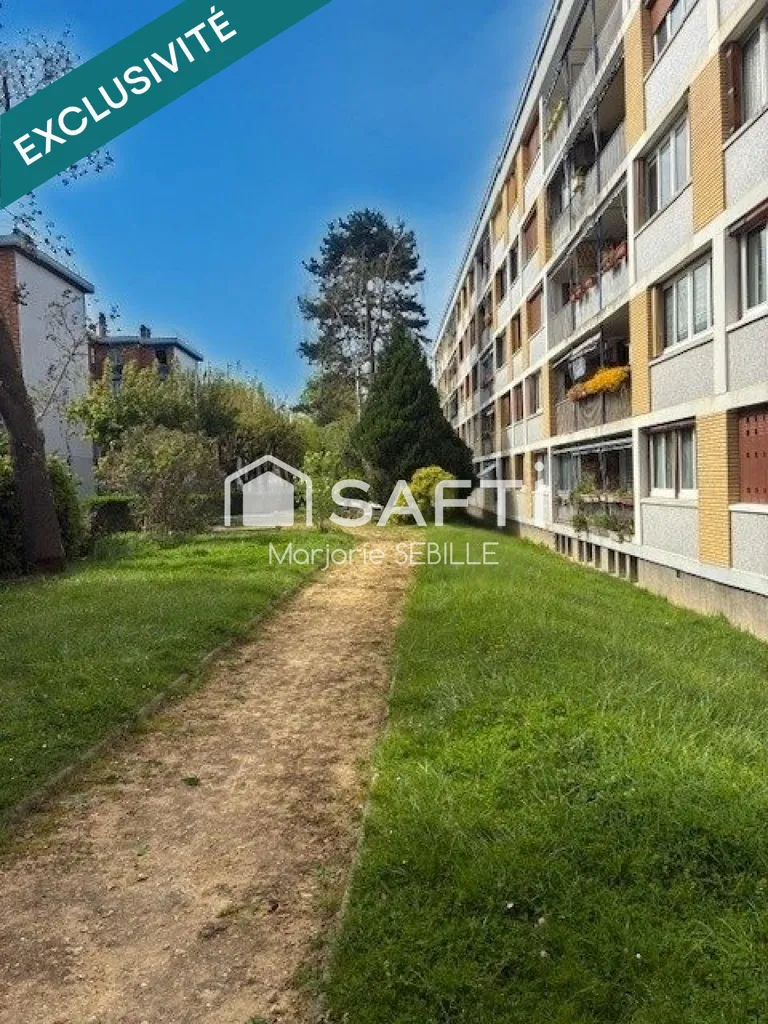 Jardin - Appartement 4 Pièces avec Balcon à Vitry-sur-Seine