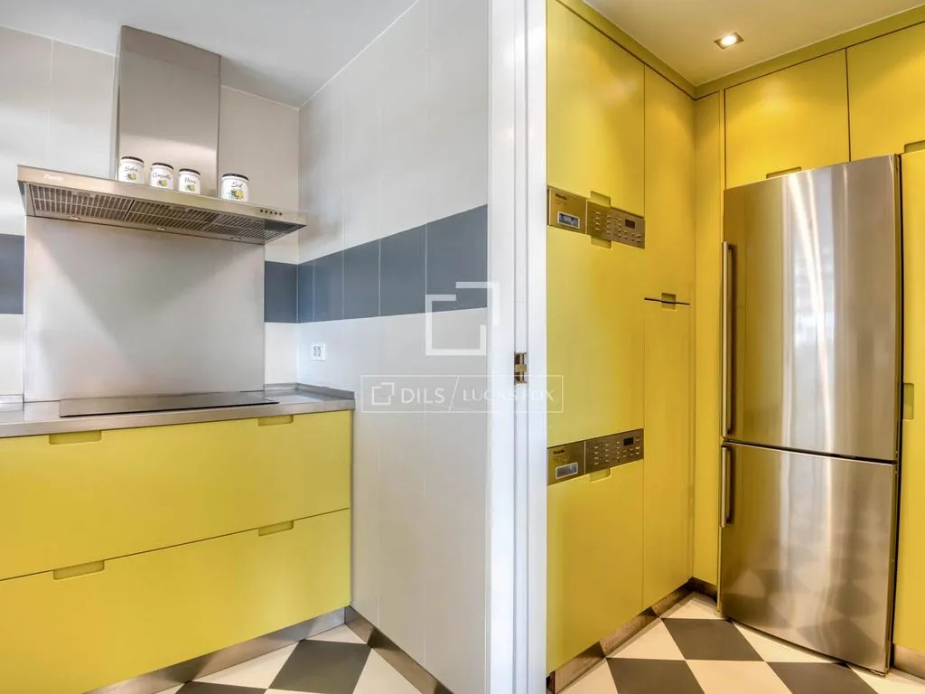 Köök - Luxury Corner Apartment with Terrace in Port d'Aro