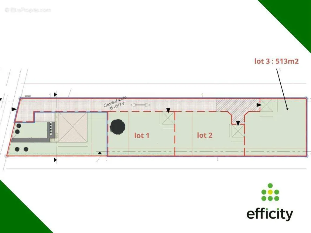 Plaan - Constructible Land with Fibre in Le Chay