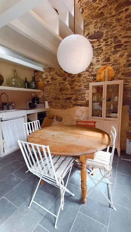 Salle à manger - Chalet with Garden and Garage in Mera