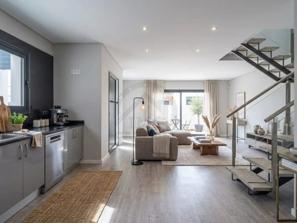 Cuisine - Modern Semidetached House with Garden in Sao Roque