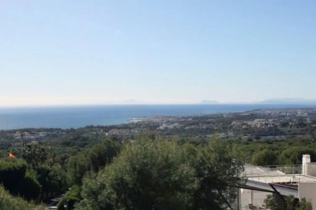 Balcony - Semi-Detached Villa with Sea Views in Marbella