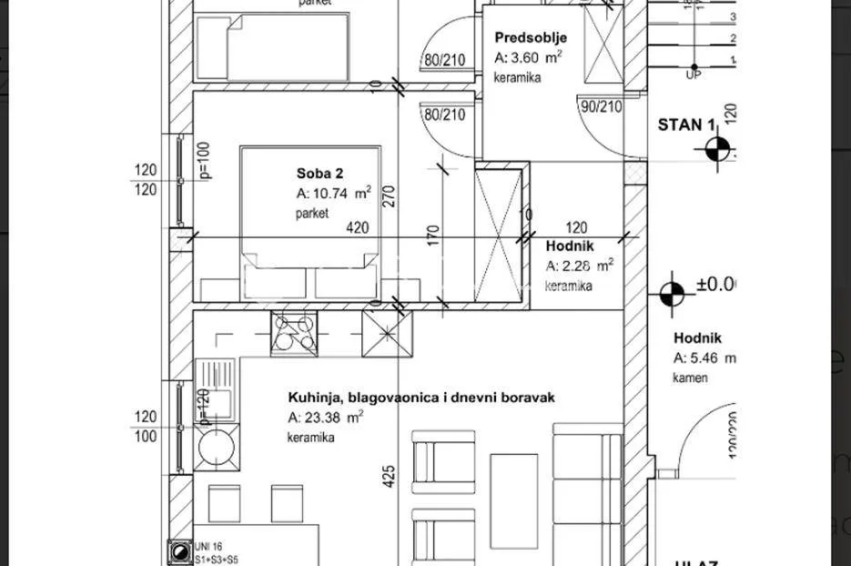Plano - Modern Apartment with Balcony in Viškovo