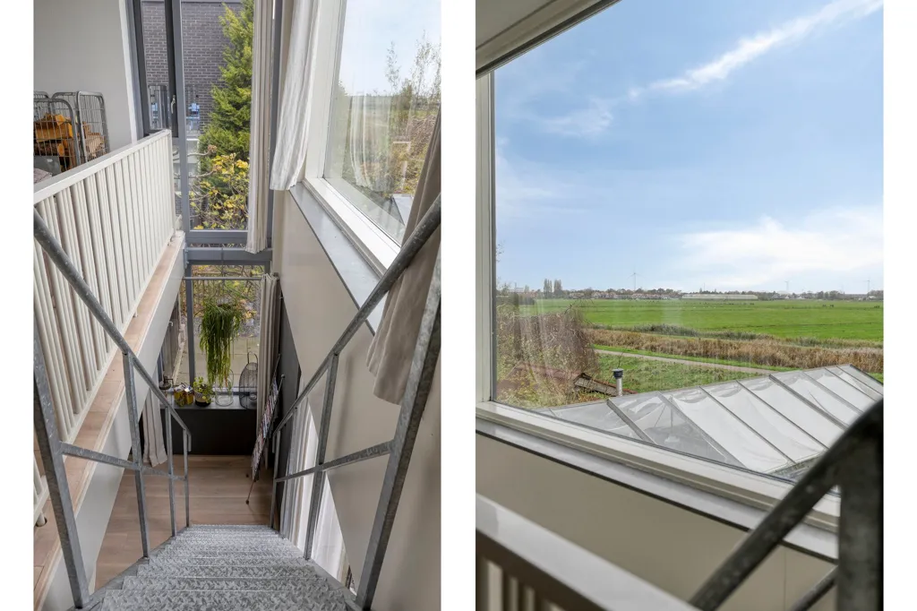 Balcon - Semi-Detached Villa with Waterfront View in Zaandam