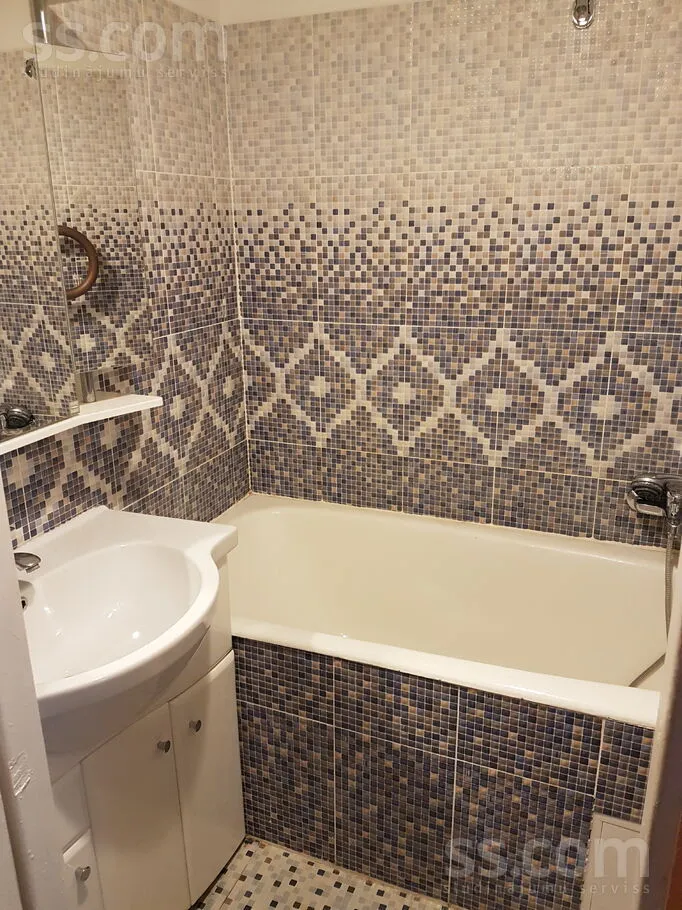 Salles de bain - Appartement 1 pièces à Dobele un raj.