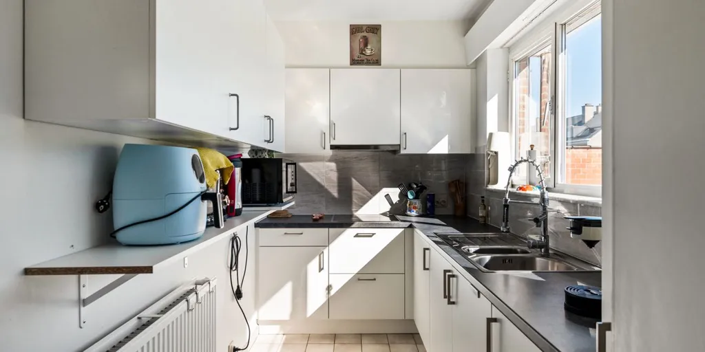 Köök - Apartment with Hobby Room in Brasschaat Centre